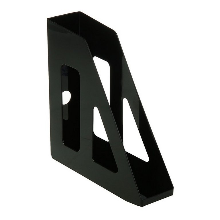 Лоток вертикальный 70 мм Стамм Актив, черный