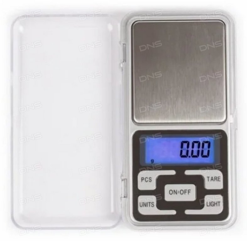 Весы электронные карманные REXANT 72-1001 серебристый