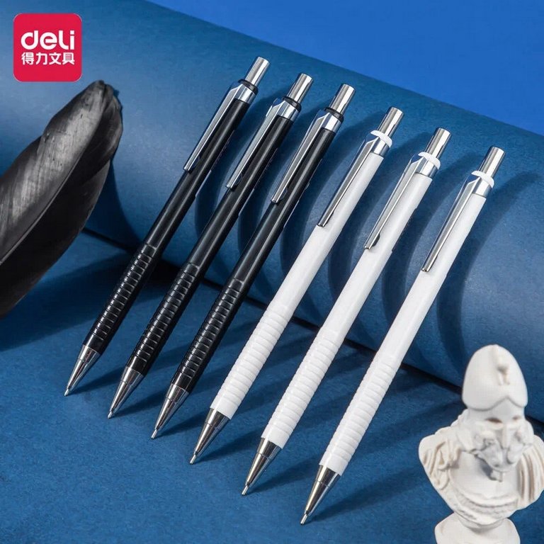Карандаш механический 0.5 мм Deli метал. корпус