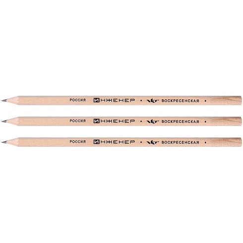 Карандаш ч/г  2В Воскресенская к/ф "Инженер"