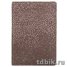 Обложка для паспорта Dr.Koffer нат. кожа, коричневая
