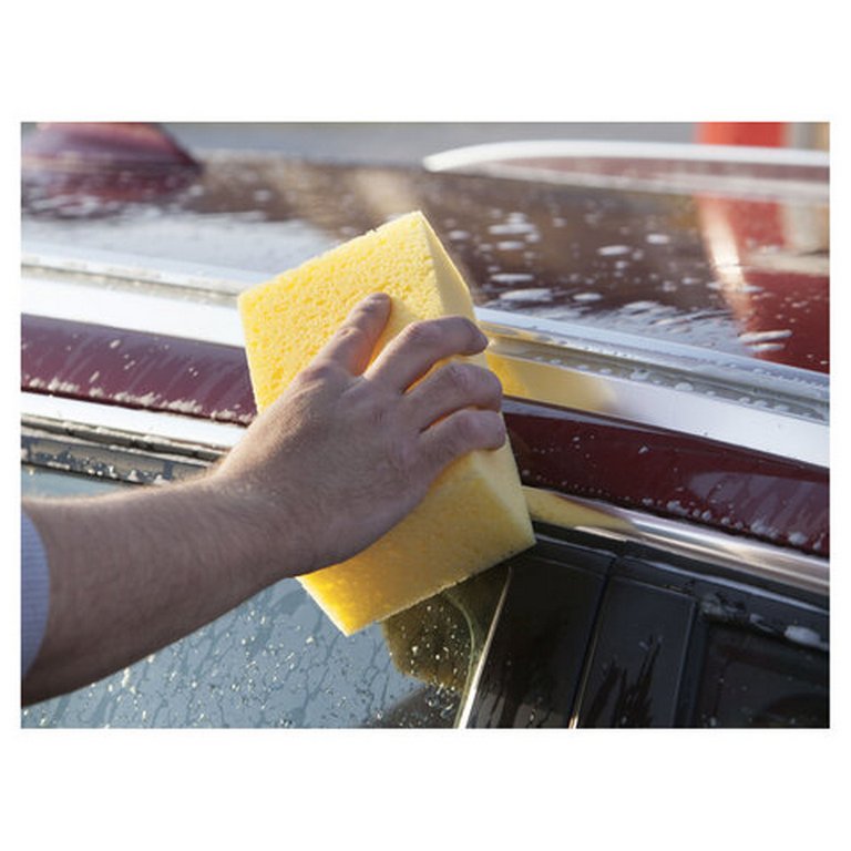 Губка для автомобиля XXL 21х11х6,5см ПОЛИУРЕТАНОВАЯ, пл-ть 18кг/м3, YORK