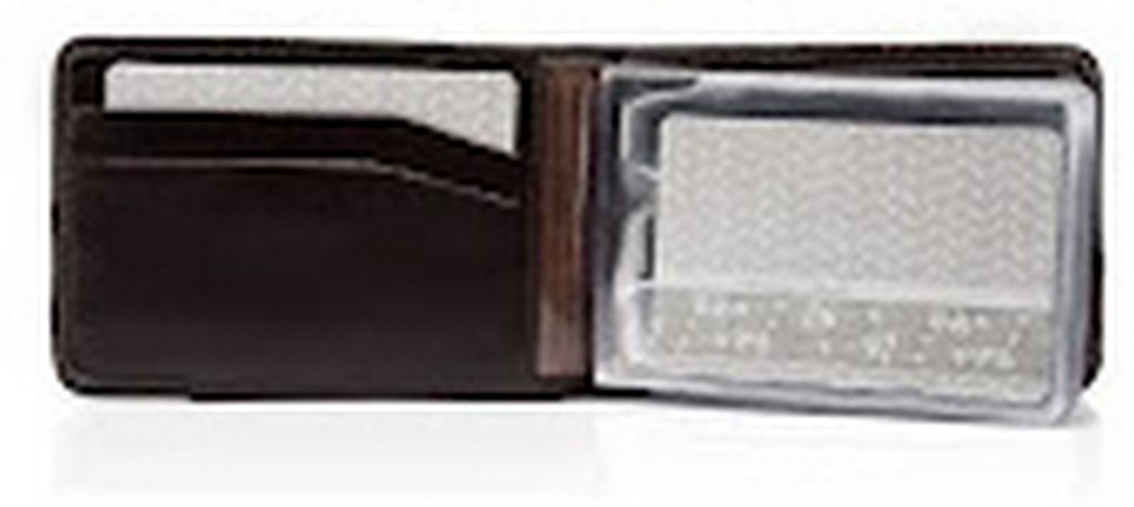 Визитница D.Morelli "Floter kross" с карманами, нат. кожа