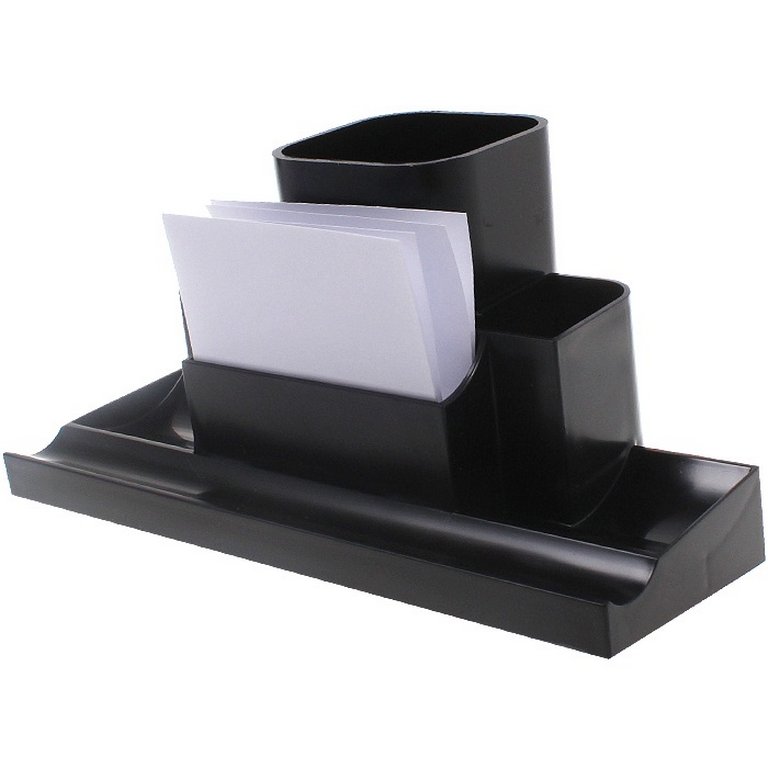 Подставка наст д/канц. принадлеж. deVENTE "Tower" 7 отд. черная