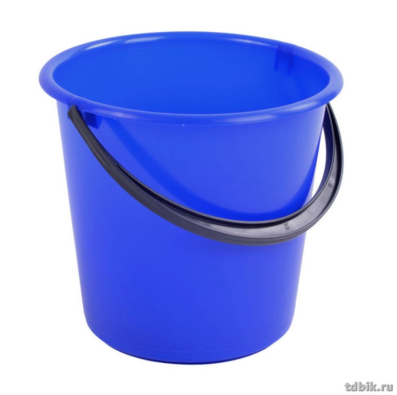 Ведро пластиковое без крышки  7 л.