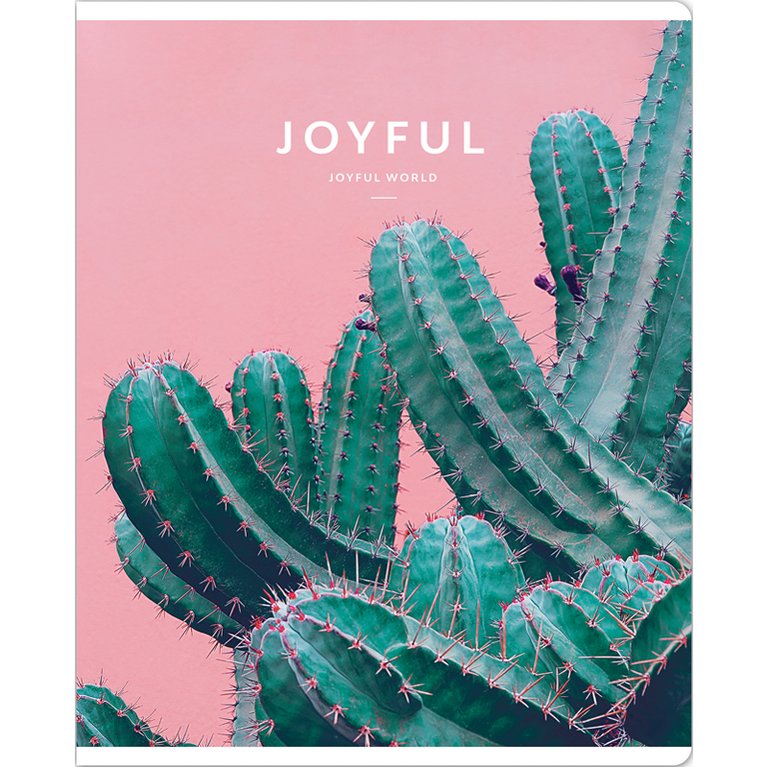 Тетрадь 48 лист кл. А5 на скрепке Greenwich Line "Joyful world", глянцевая ламинация, 70г/м2