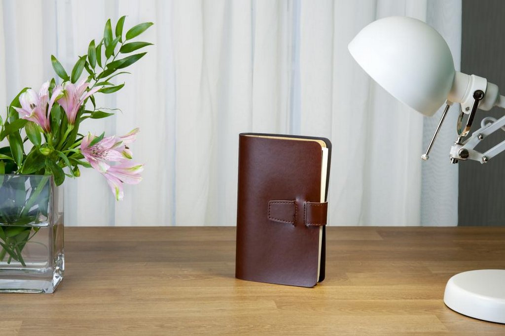 Ежедневник без дат 125*203 мм Bruno Visconti Sienna, коричневый