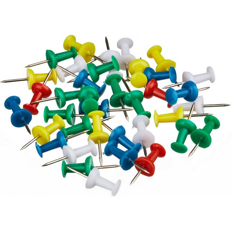 Набор канцлярский Attache (кнопки, скрепки, зажимы) в пластиковом боксе