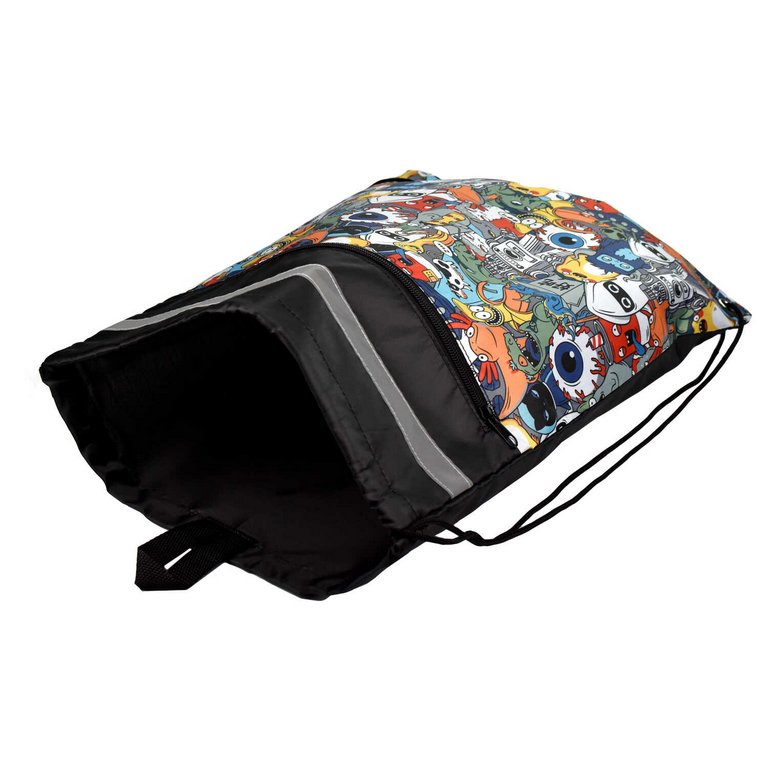 Сумка для обуви для мальчика 48*36 см Феникс+ "Монстрики"