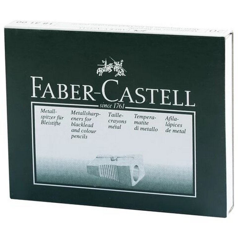 Точилка металлическая Faber-Castell