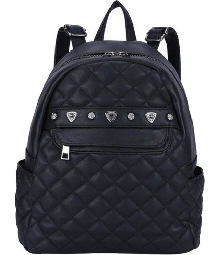 Рюкзак молодежный женский OrsOro иск. кожа, 31*26*13см, черный