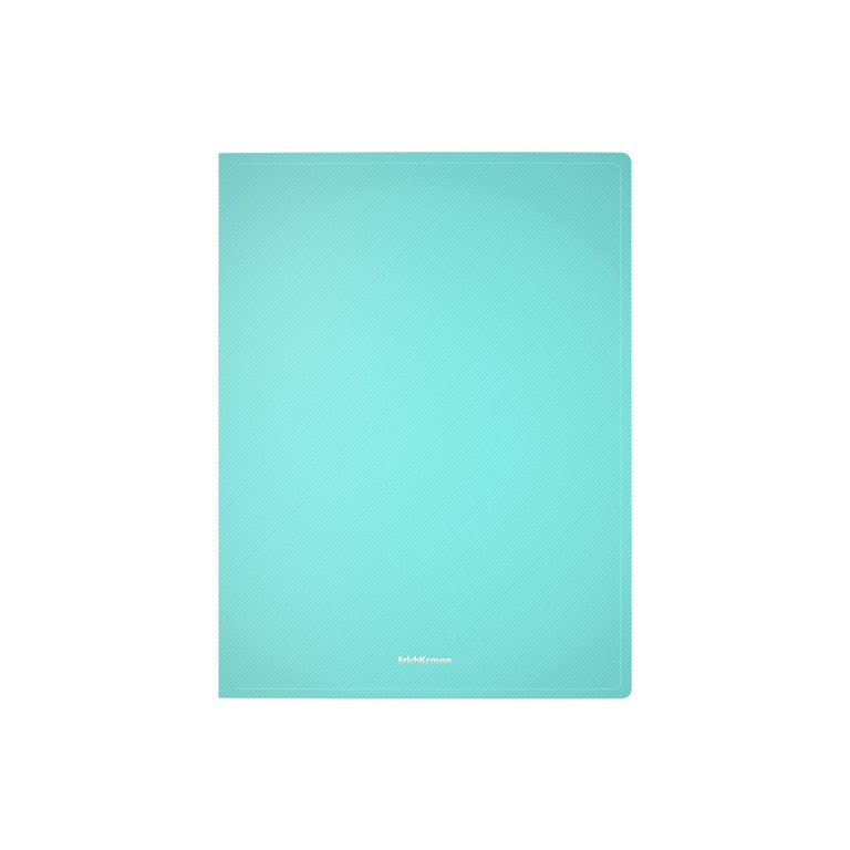 Папка на 4-х кольцах А4 24 мм пластик ErichKrause Matt Pastel, ассорти