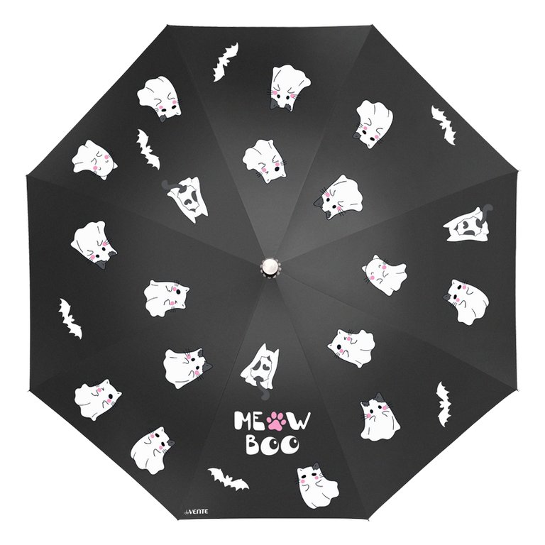 Зонт детский deVENTE "Ghost Meow" диаметр купола 97см  высота 56,5см, 330гр.