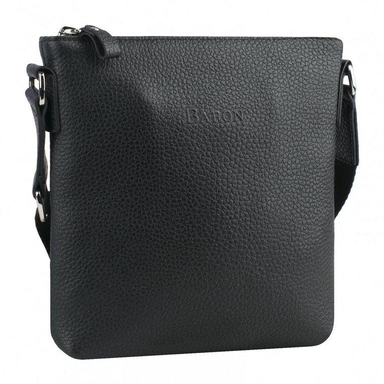 Планшет Baron 19*20*4,5см натур. кожа, черный