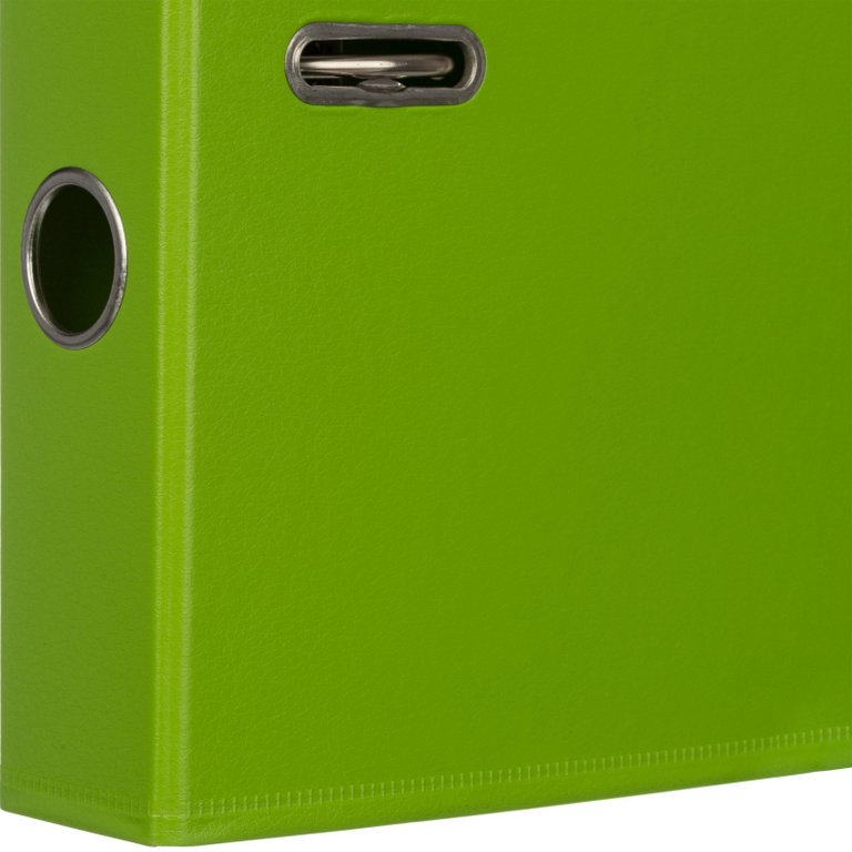 Папка-регистратор А4 50мм Bantex пл. карман на торце, в пленке ПВХ лайм