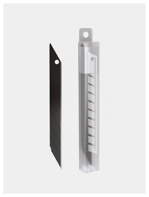 Лезвия запас. для ножей (м) 0,9 см 10 шт/уп угол лезвия 30 град. Berlingo