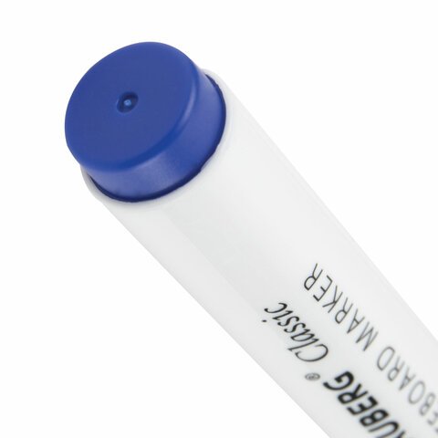 Маркер для доски Brauberg "CLASSIC" 3мм синий круглый