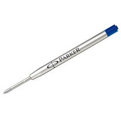 Стержень шариковый  98мм Parker синий F 0,8мм (линия 0,5мм)