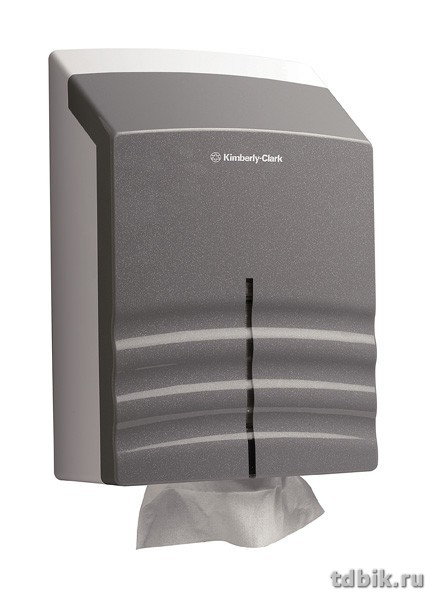 Диспенсер для бумажных полотенец типа (H2), пластик (41,3х29х13,6см)  "VIP"