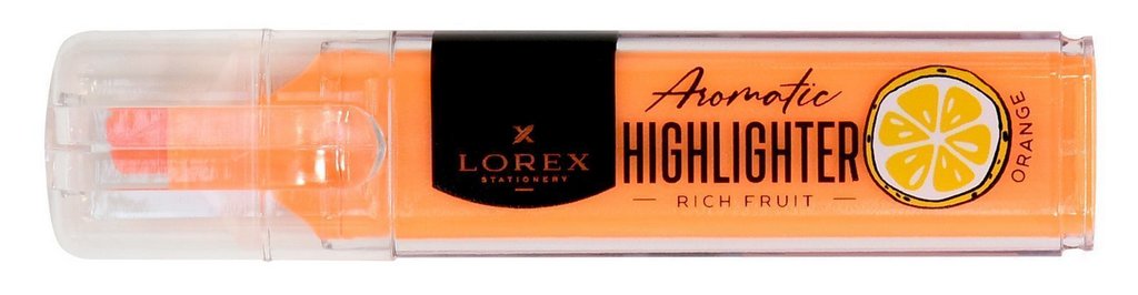 Текст-маркер ароматизированный LOREX "RICH FRUIT" 1-3,5 мм оранжевый