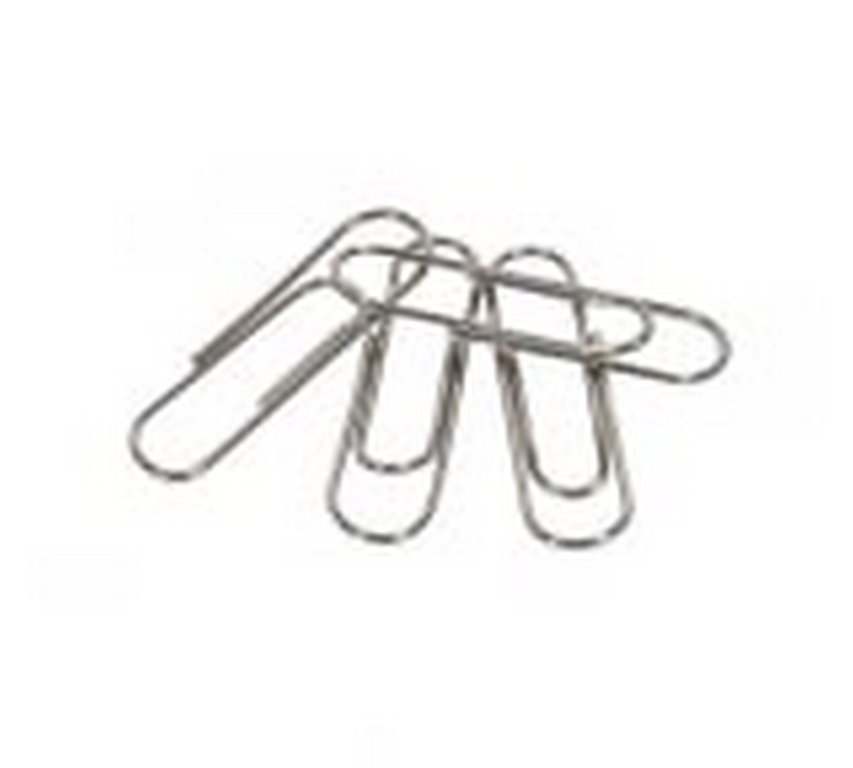 Скрепки 28 мм 100 шт/уп никелированные с загнут. краем inФОРМАТ