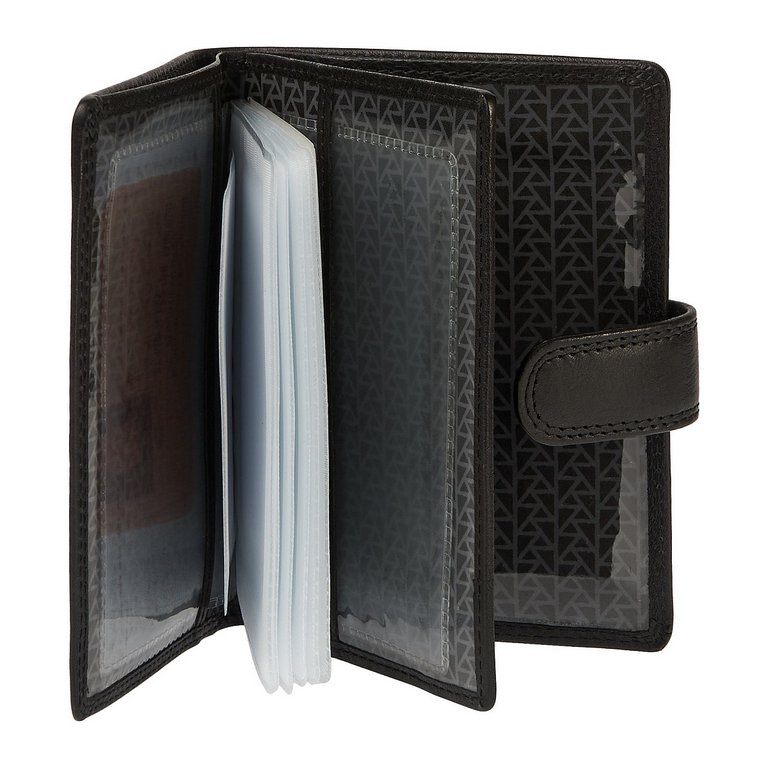 Обложка для паспорта и автодокументов Dr.Koffer нат. кожа, черный