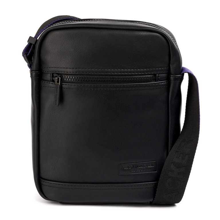 Сумка мужская Henry Backer полиэстер, на плечевом ремне, черная