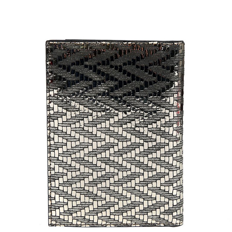 Обложка для документов FABRETTI женская, нат. кожа, 10*13,5*1,5см, золотой