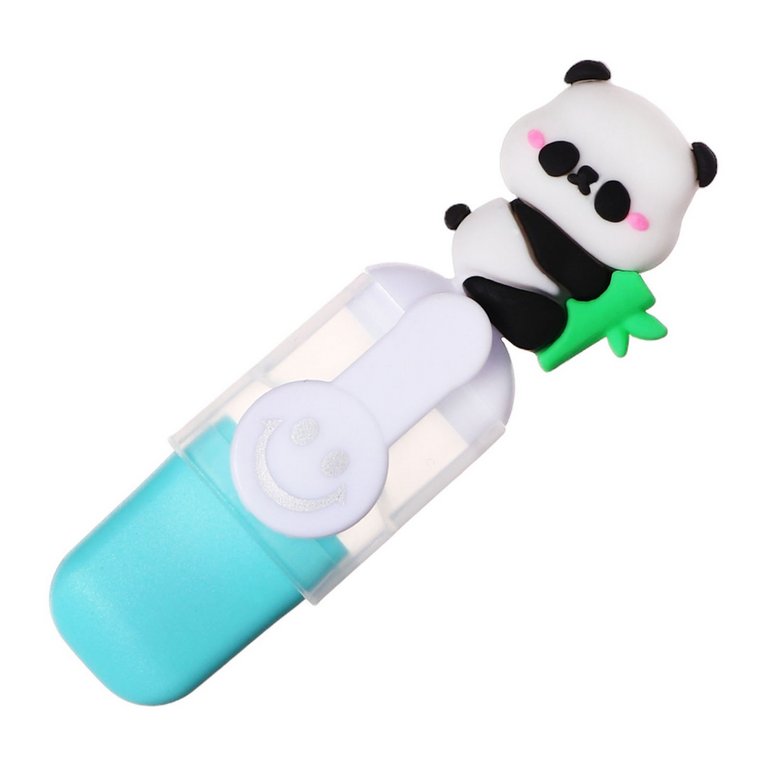 Набор текст-маркеров  6 шт  MINI Calligrata "Панды" 0,5мм ассорти в пенале на молнии