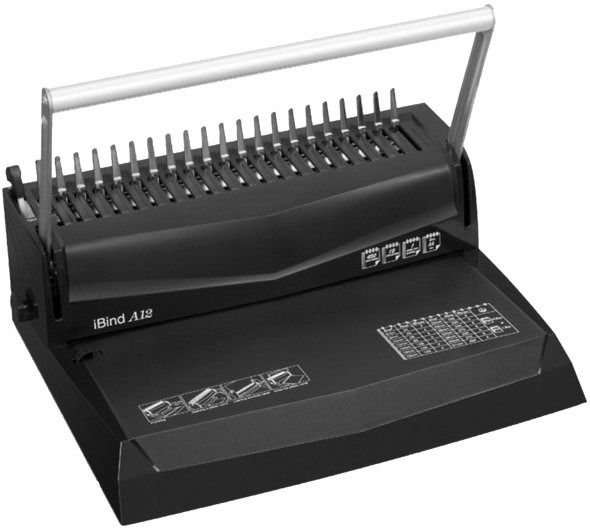 Биндер А4 до 500 листов iBind A12 (перф. до 12 л., пружина до 51 мм)