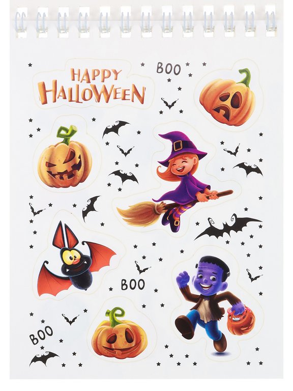 Набор наклеек 150 шт "Мой Хэллоуин" 16л., А6, MILAND