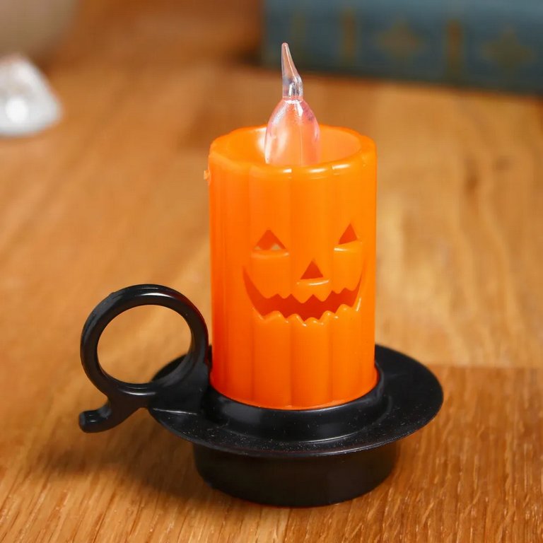 Свеча LED "Хэллоуин" микс  6см