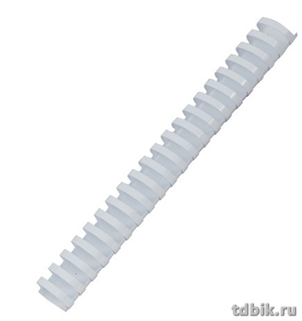 Гребенки пласт. d = 38 mm (бел) 50 шт/уп (360 листов) РеалИСТ