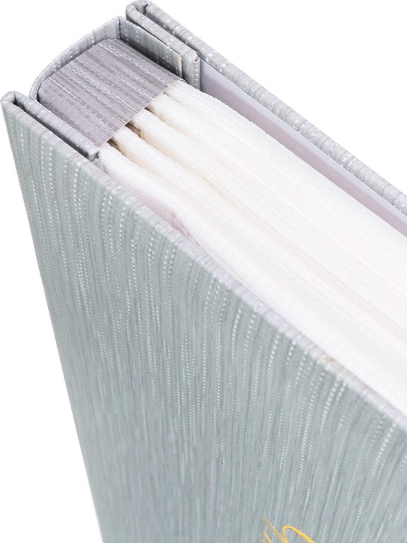 Фотоальбом 500 фото 10*15см "Классика" твердая обложка, серебряная рябь