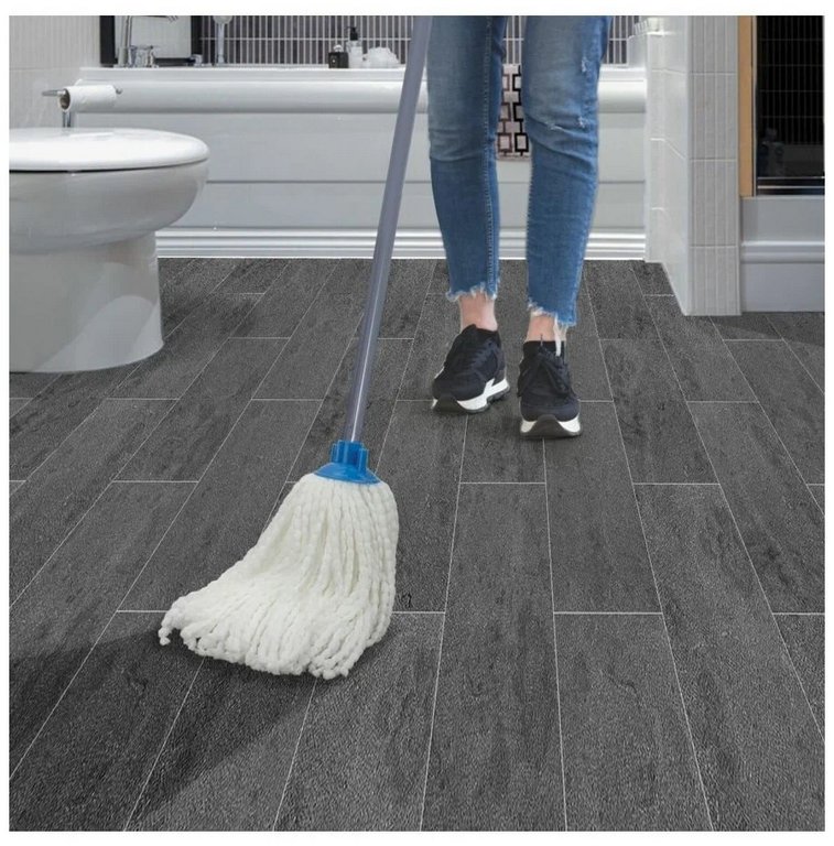 Моп для швабры ЛАЙМА (микрофибра, веревочная) 24*20 cм