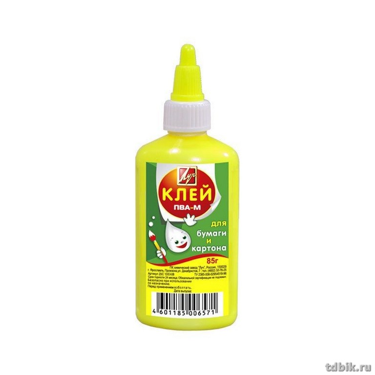 Клей ПВА  85 гр Луч