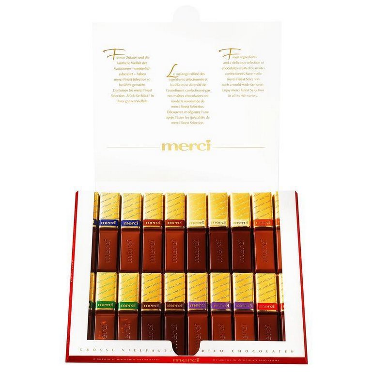 Конфеты "MERCI" ассорти 250 гр