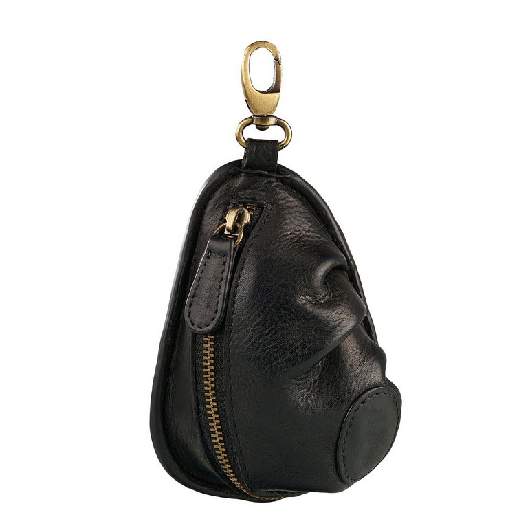 Футляр для ключей Dr.Koffer 8*12см, чёрный