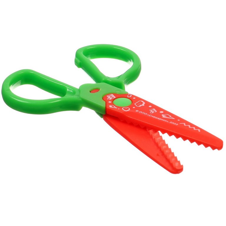 Ножницы фигурные 12,5см "Зубцы" Смешарики