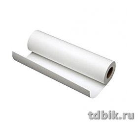 Ролик для плоттера 297*50м, 80 г. для ч/б и цветной струйной печати Standart