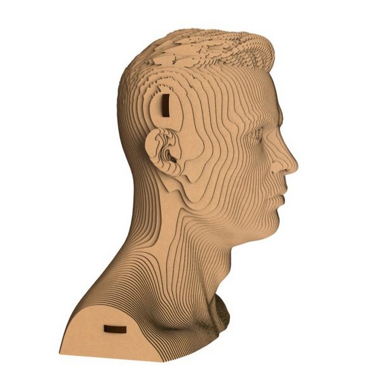 Сборная модель из гофрокартона "Роналду" h=18см, 117 дет., 6+, 5cult