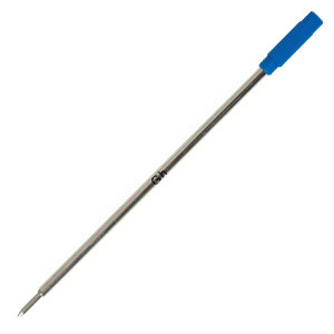 Стержень шариковый 116мм аналог Cross для поворотных ручек, метал., синий, 0,7мм (inФОРМАТ)