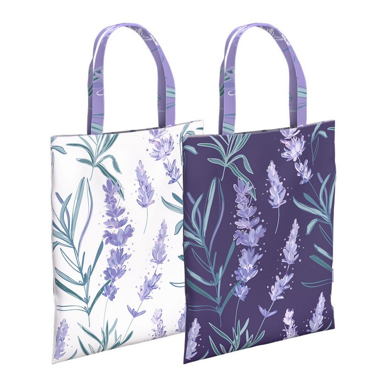 Сумка-шоппер ErichKrause 11л "Lavender" двусторонняя