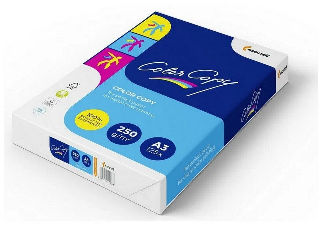 Бумага для полноцв. печати Color Copy А3 (297*420мм) 250 гр. (125л)