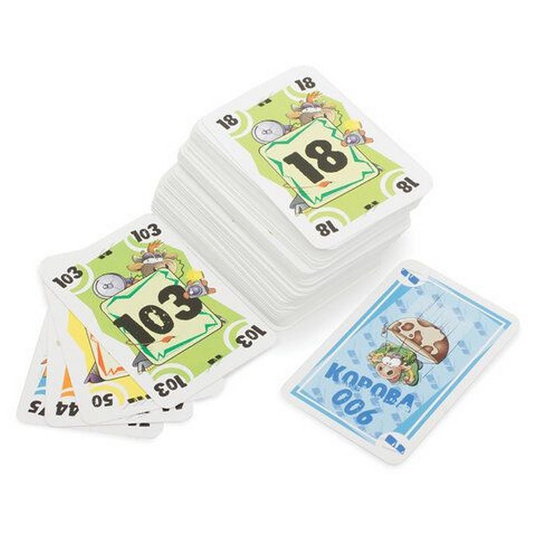 Игра настольная  .8+ с карточками "Корова 006" (картон) (2-10 игроков, 30-60 мин) Стиль жизни