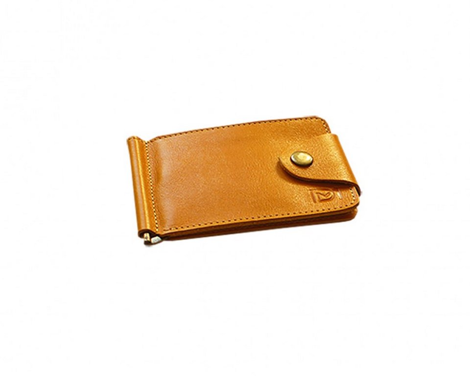 Зажим для денег D.Morelli "Титан" с RFID-защитой, жёлтый