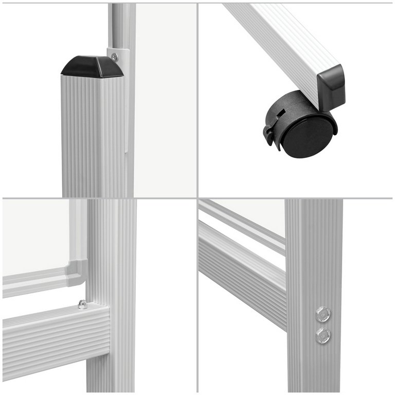 Доска передвижная маркерная 1200*1800 мм, поворотная (магнит) OfficeSpace