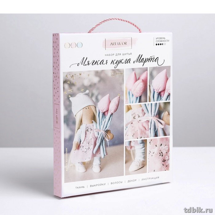 Игрушка своими руками Кукла "Марта" 30см ART UZOR