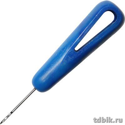 Шило канцелярское с отверстием, длина 14- см, игла  4- см