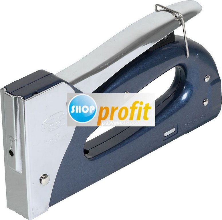 Степлер мебельный 23/6, 23/8, 23/10 Kw-Trio серебро/синий, металл